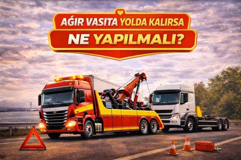 Ağır Vasıta Yolda Kalırsa Ne Yapılmalı