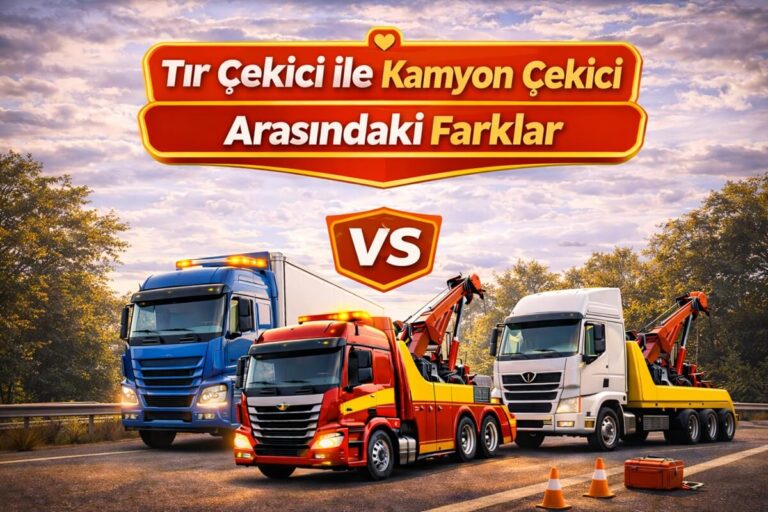 Tır Çekici ile Kamyon Çekici Arasındaki Farklar