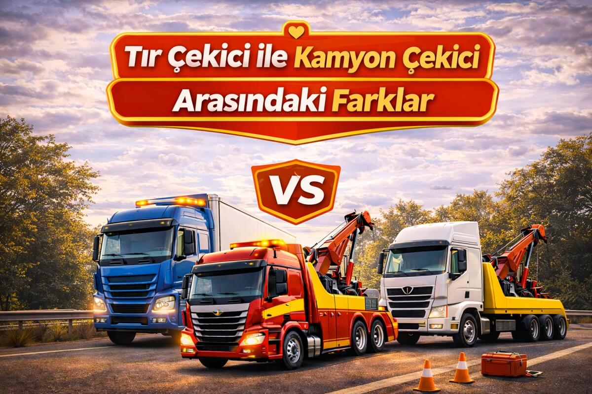 Tır Çekici ile Kamyon Çekici Arasındaki Farklar
