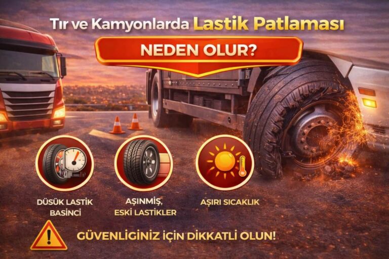 Tır ve Kamyonlarda Lastik Patlaması Neden Olur