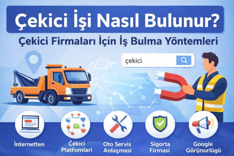 Çekici İşi Nasıl Bulunur
