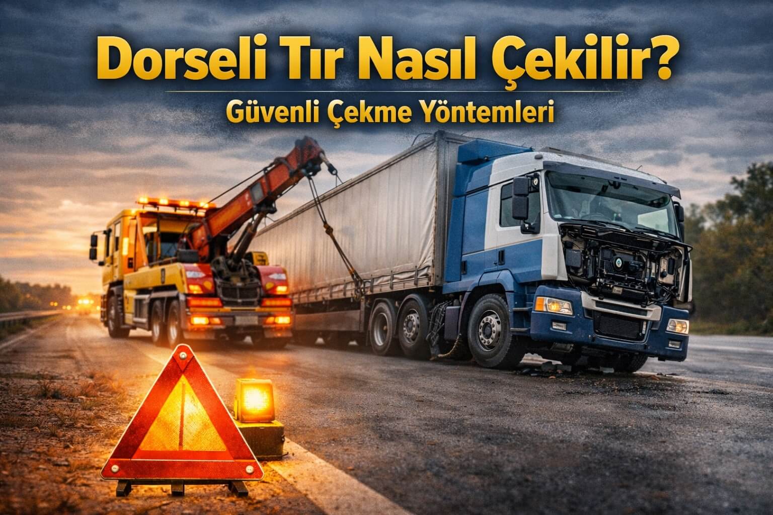 Dorseli Tır Nasıl Çekilir
