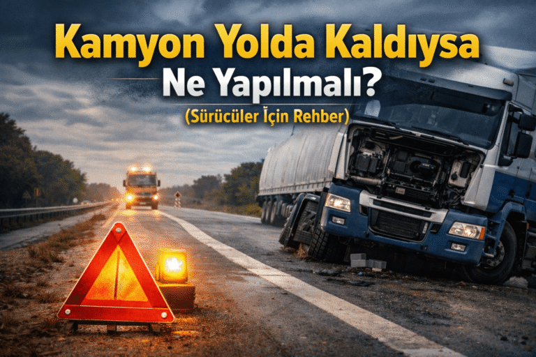 Kamyon Yolda Kaldıysa Ne Yapılmalı