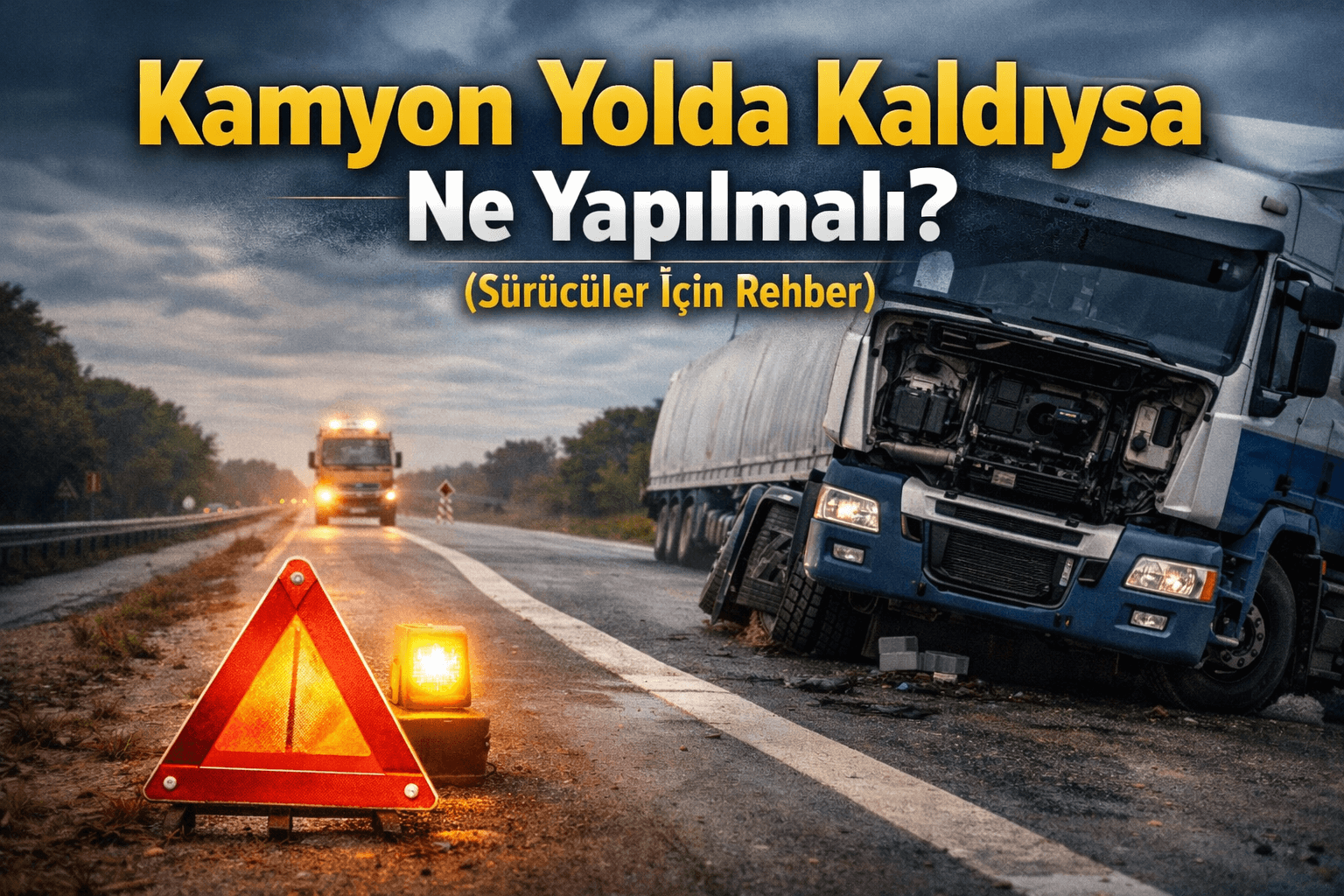 Kamyon Yolda Kaldıysa Ne Yapılmalı