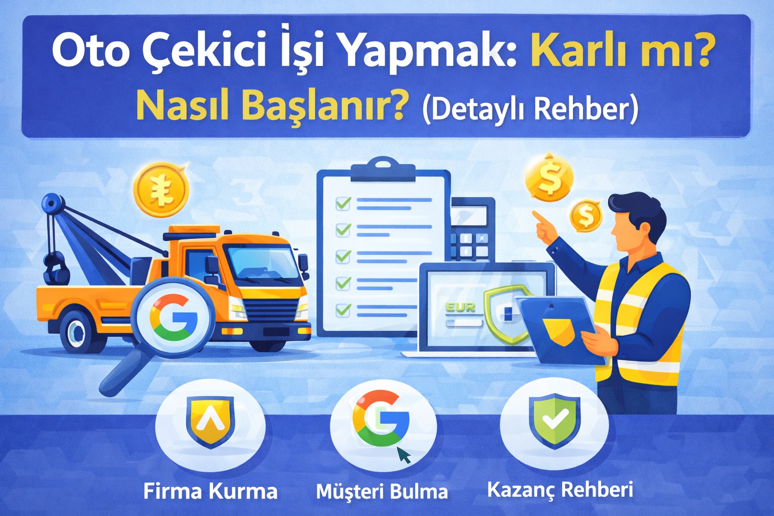 Oto Çekici İşi Yapmak