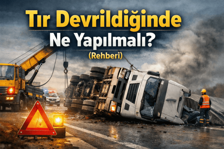 Tır Devrildiğinde Ne Yapılmalı