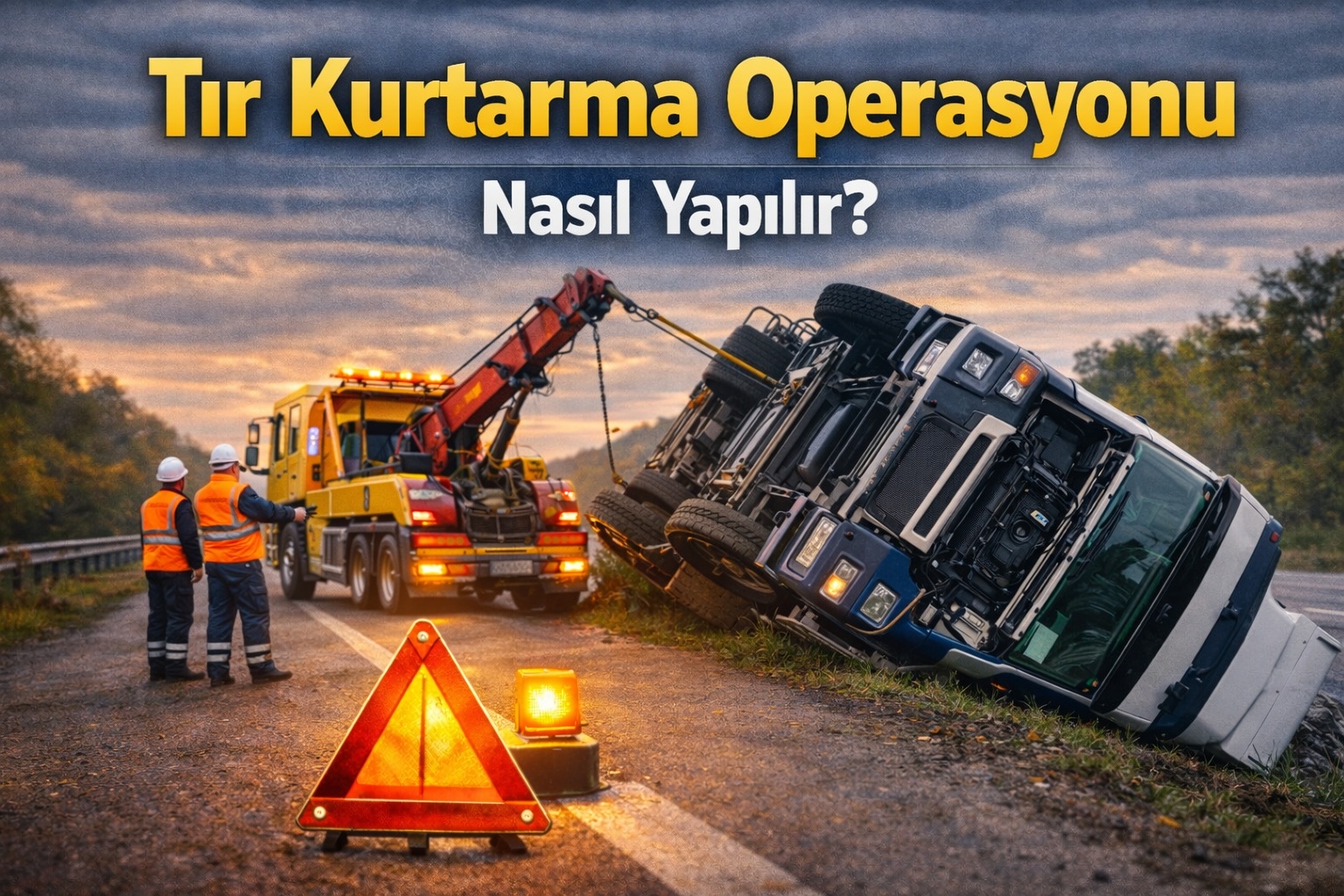 Tır Kurtarma Operasyonu Nasıl Yapılır